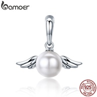 Charme Anjo Bamoer 925: Asas e Pena Delicada - imagem 1