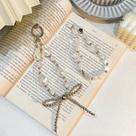 Phone Strap de Luxo Pérolas e Cristais – Charme Anti-Perda - imagem 4