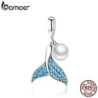 Charme Cauda de Sereia Bamoer 925: Elegância em Prata! - imagem 1