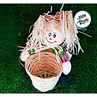 Cachepot Espantalho 25cm: Decore com Charme! - imagem 2