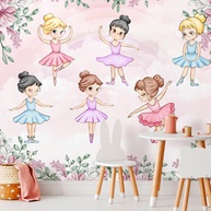 Papel de Parede Bailarinas: Decore com Charme! - imagem 2