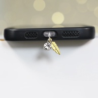 Charme para Celular: Pendentes de Vidro Crystal - imagem 4