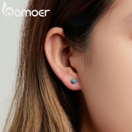 Brincos Bamoer Prata 925: Elegância e Charme - imagem 2
