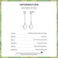 Brincos de Prata 925 Bamoer: Elegância e Charme - imagem 2