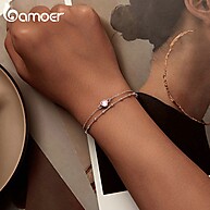 Pulseira Prata 925 Coração Bamoer: Elegância e Charme - imagem 2
