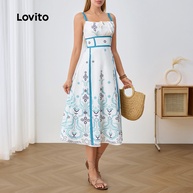 Vestido Boho Floral Lovito: Estilo e Charme! - imagem 2