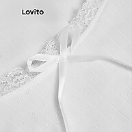 Camiseta Lovito com Laço e Renda: Estilo e Charme! - imagem 2