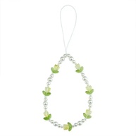 Strap de Celular Tulipa de Vidro e Pérolas: Charme Floral - imagem 3