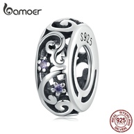 Charme Prata 925 Bamoer: Design Moderno! - imagem 1