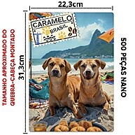 Quebra-Cabeça Caramelo Brasil: 500 Peças de Puro Charme! - imagem 2
