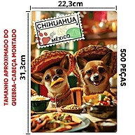 Quebra-Cabeça Chihuahua: 500 Peças de Puro Charme! - imagem 2