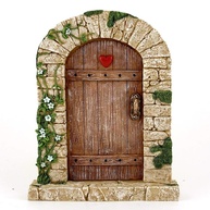 Decoração de Porta Charmosa para Jardim e Terrário - 17,78 cm - imagem 1