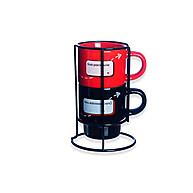 Canecas Empilháveis Gosto em Você: Seu Café Mais Charmoso! - imagem 2