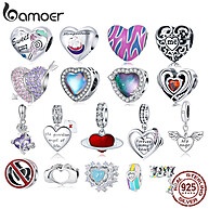 Charms Bamoer Prata 925: Elegância para Casais - imagem 1