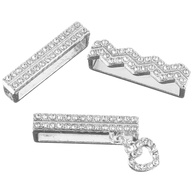 Charms para Pulseira de Relógio: Elegância Tricolor - imagem 1