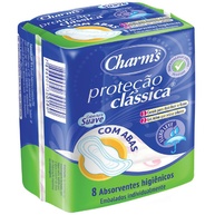 Charms Proteção Clássica: Absorvente para Fluxo Leve - imagem 1