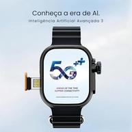 Smartwatch 5G Ultra 3 AI: O Futuro no Seu Pulso com 16GB, Câmera, NFC e ChatGPT - imagem 3