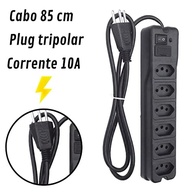 Régua Extensora Drap 6 Tomadas Universal com Chave Liga/Desliga - Organize sua Energia! - imagem 5