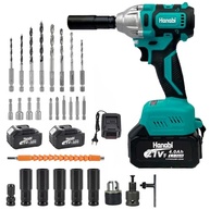 Chave de Impacto e Furadeira Brushless 350Nm 21V: Potência e Versatilidade Profissional - imagem 2