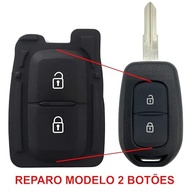 Capa Botão Borracha Chave 2 Botões Kwid Duster Sandero Logan - Reparo e Proteção - imagem 5