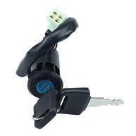 Kit Chave de Ignição 4 Pinos para Moto/Quadriciclo Chinês 50cc-250cc | Completo com 2 Chaves - imagem 5