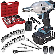 Chave de Impacto 18V Brushless 350Nm: Potência Profissional com 24 Soquetes - imagem 1