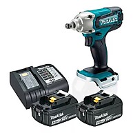 Chave de Impacto Makita DTW190 18V com 2 Baterias - imagem 1
