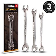 Chave Fixa Hammer: Kit 3 Peças Essenciais - imagem 1