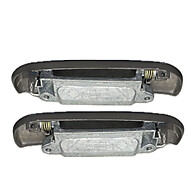 Par Macaneta Externa Logus/Pointer 93/96 Cinza Sem Chave - imagem 2