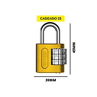 Cadeado Stam Segredo: Segurança Sem Chave - imagem 2
