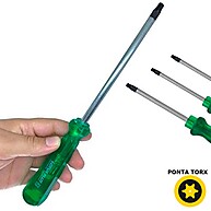 Chave Torx Profissional: 10-45mm em Aço Cromo Vanádio - imagem 1