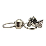 GT//Rotors Turbocompressor giratório de metal automotivo mini chaveiro peça de carro chaveiro chaveiro - imagem 2