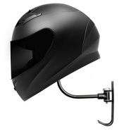Suporte de Capacete de Moto Giratório 180° com Ganchos para Jaqueta e Chaves - Organize sua Garagem! - imagem 2