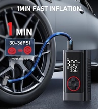 Pumptiva Compressor de Ar Portátil: Pneus Sempre Cheios com 150PSI de Potência! - imagem 3