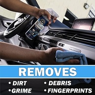 Kit Limpeza Interior Carro Chemical Guys: Brilho Impecável + Toalha Microfibra Premium - imagem 5