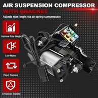 Bomba de Ar Compressor Suspensão Air Ride Jeep Grand Cherokee WK2 2011-2020 | Substitui 68204730AI - imagem 3