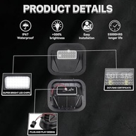 Kit 2 Lâmpadas LED Traseiras para Caminhonete - GMC Sierra & Chevrolet Silverado (2020-2025) - imagem 5