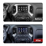 Upgrade Interior: Capa Painel Console Fibra de Carbono para Chevrolet Silverado & GMC Sierra (2019-2025) - imagem 5
