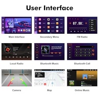 Central Multimídia Android 13 9" para Chevrolet/GMC: CarPlay, Android Auto e GPS Integrado - imagem 5