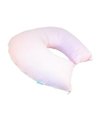 Almofada de Amamentação Mini Chevron Rosa - Bem Firme! Bebê Querido - imagem 2