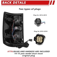 Kit Lanterna Traseira para Chevy Silverado 1500/2500/3500 HD (2014-2019) - Qualidade e Durabilidade - imagem 4