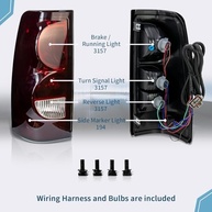 Luzes Traseiras VPIMOZO para Chevy Silverado 1500/2500/3500 (2003-2007) - Segurança e Estilo Premium - imagem 3
