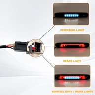 Terceira Luz de Freio LED para Chevy Silverado & GMC Sierra 2007-2013 - Carga e Freio Potentes (Lente Fumê) - imagem 5