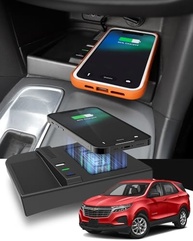 Carregador Sem Fio CarQiWireless para Chevy Equinox 2017-2021: Organize e Carregue seu Console Central - imagem 2