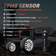 Sensor TPMS 13586335 para Chevy, GMC, Buick, Cadillac: Monitore a Pressão dos Pneus com Segurança - imagem 3