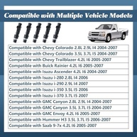 Kit 5 Injetores de Combustível 12589465 para Chevy Colorado, Trailblazer, Buick Rainier e mais - imagem 4