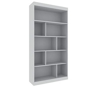 Estante Livreiro Chico Branco - Design Moderno e Espaçoso para Ambientes Residenciais - imagem 2