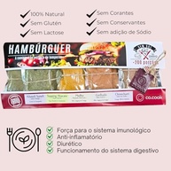 CoCook Hamburguer 5 sabores Temperos 100% natural Grelhado Chimichurri Mostarda Abacate Kmeli Suneli Zero Glúten, Zero Lactose, Zero Conservantes, Zero Corantes, Zero Sódio - 450g Rende até 200 porções - imagem 4