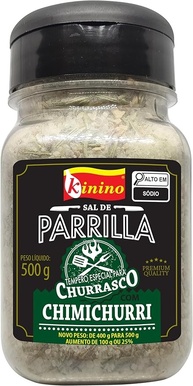 SAL DE PARRILLA COM CHIMICHURRI KININO 500G - imagem 1
