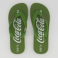 Chinelo Coca Cola 1886 II Verde: Conforto e Estilo! - imagem 1